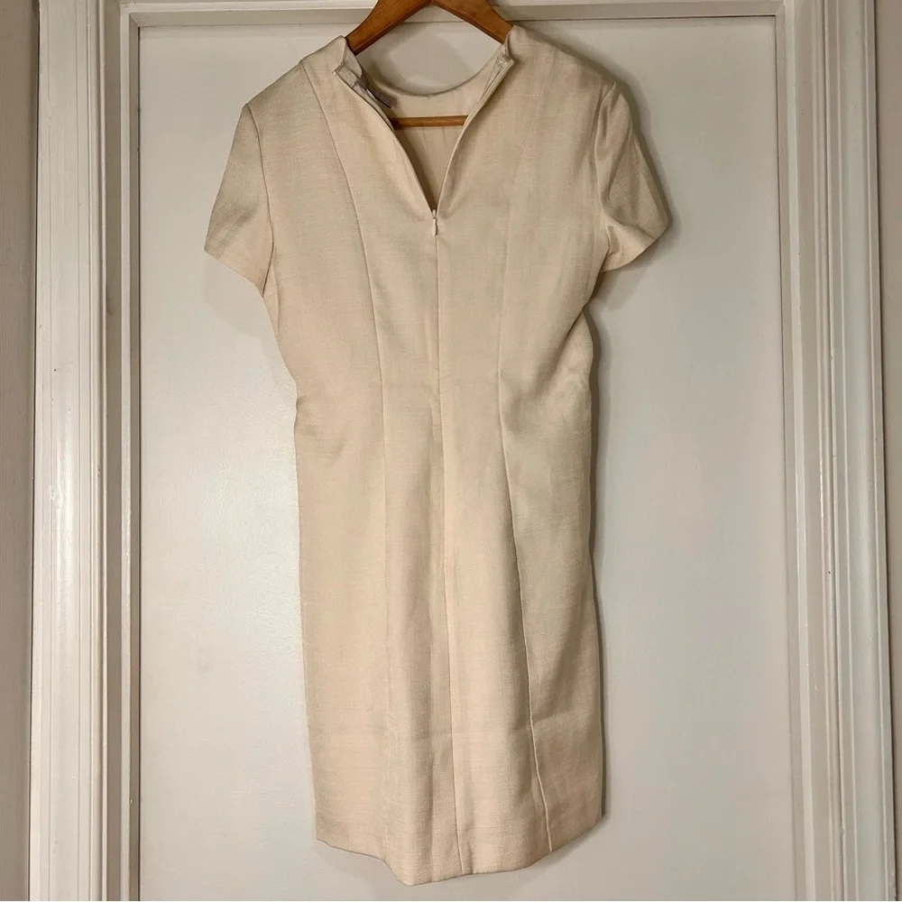 H&M Cream Mini Dress with Short Sleeves - Size XS - Picture 4 of 10